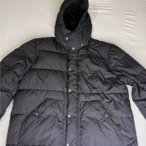 Ralph Lauren Black Hooded Puffer Jacket